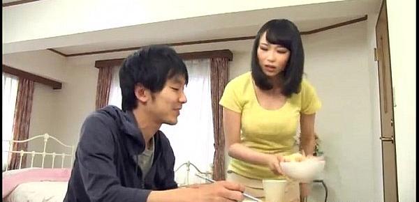  Busty Japanese Milf Pleases A Dude With A Breath-Taking Titj